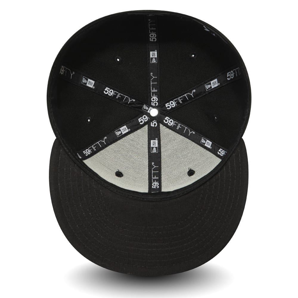 This is a New Era Essential Black 59FIFTY Cap 5