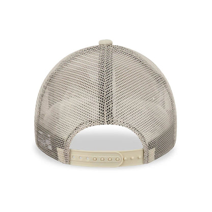This is a New Era Patch Stone A-Frame Trucker Cap 4