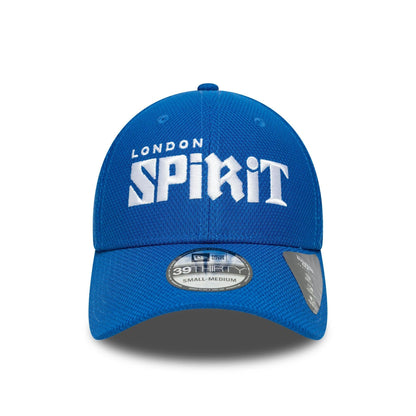 This is a Diamond Era London Spirit Blue 39THIRTY Stretch Fit Cap 2