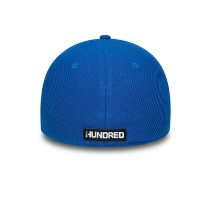 This is a Diamond Era London Spirit Blue 39THIRTY Stretch Fit Cap 4