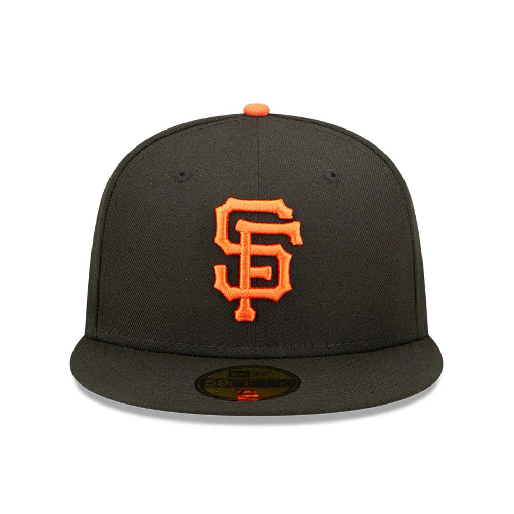 This is a San Francisco Giants Authentic On Field Game Black 59FIFTY Cap 2
