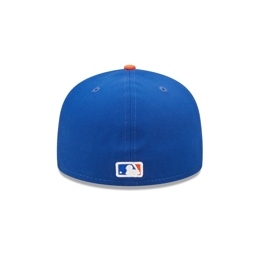 This is a New York Mets AC Perf Blue 59FIFTY Fitted Cap 5