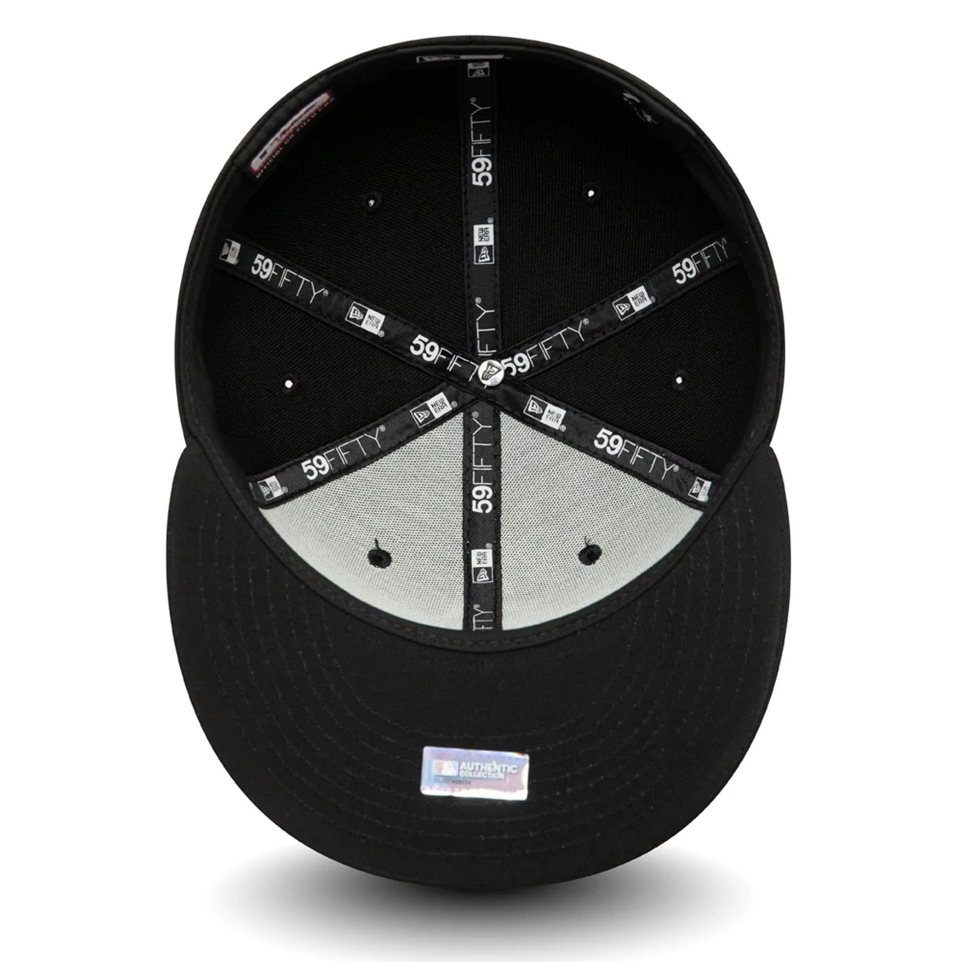 This is a Chicago White Sox Authentic On Field Game Black 59FIFTY Cap 6