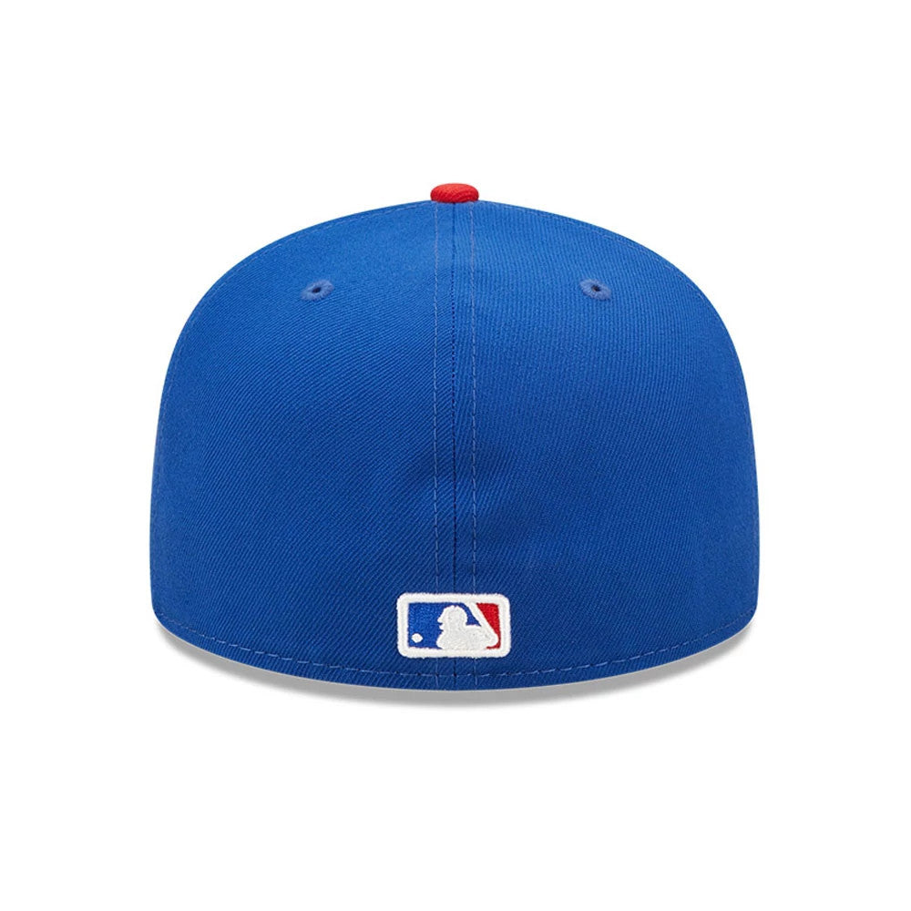 This is a Chicago Cubs Authentic On Field Game Blue 59FIFTY Cap 5