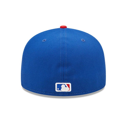 This is a Chicago Cubs Authentic On Field Game Blue 59FIFTY Cap 5