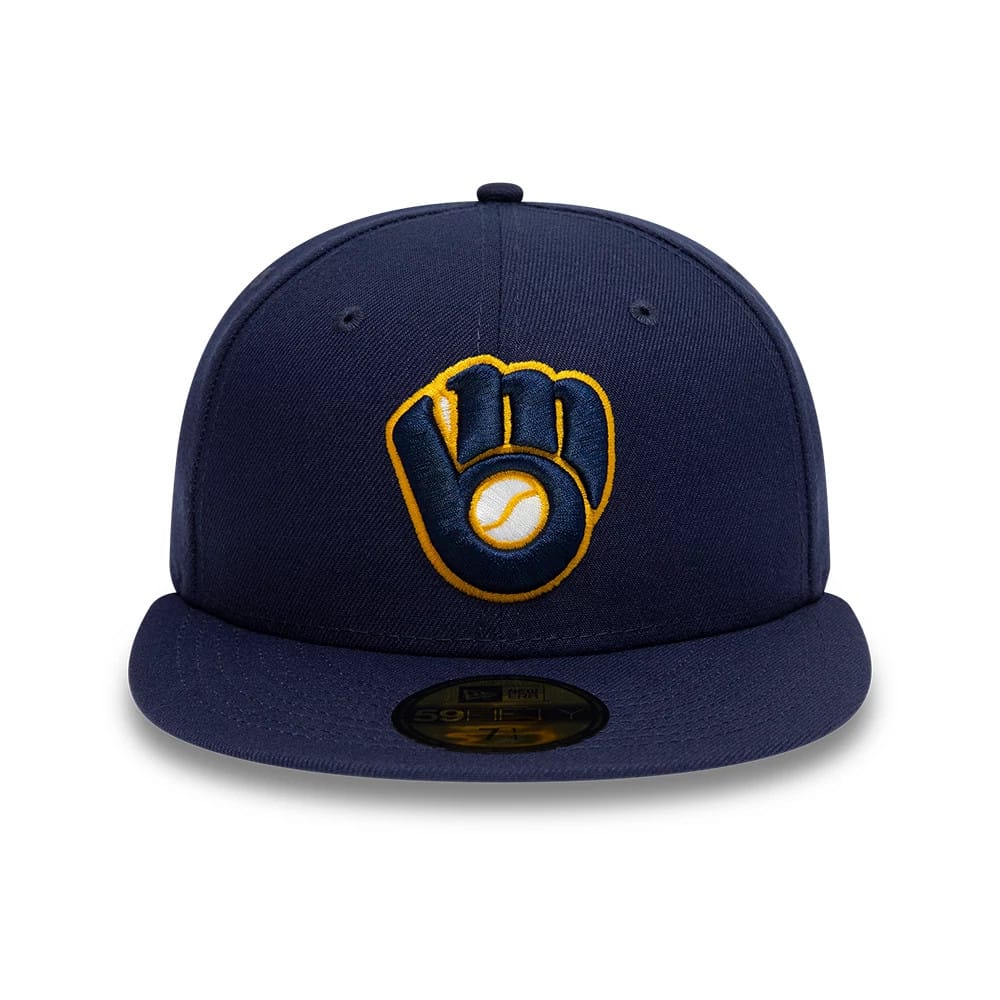 This is a Milwaukee Brewers AC Perf Navy 59FIFTY Cap 4