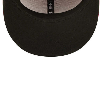This is a Cincinnati Reds AC Perf Red 59FIFTY Cap 2