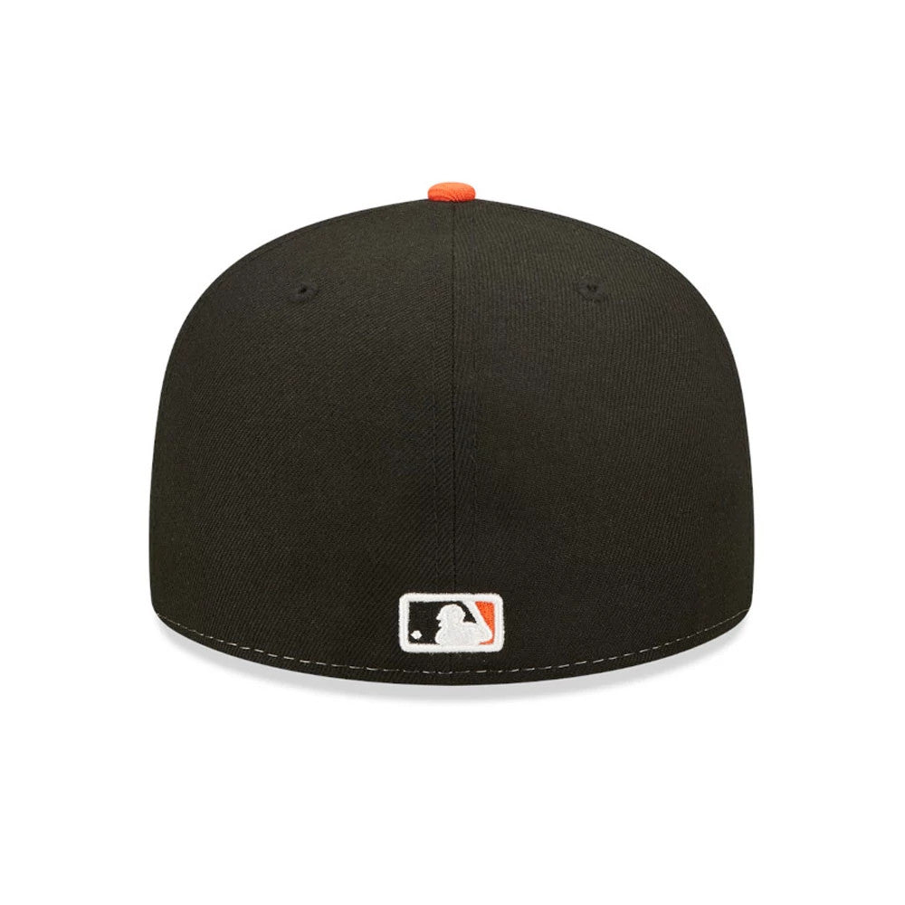This is a Baltimore Orioles AC Perf Black 59FIFTY Cap 5