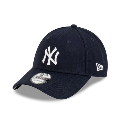 Pictured is this MLB Premium Felt New York Yankees 9FORTY cap in navy. 1