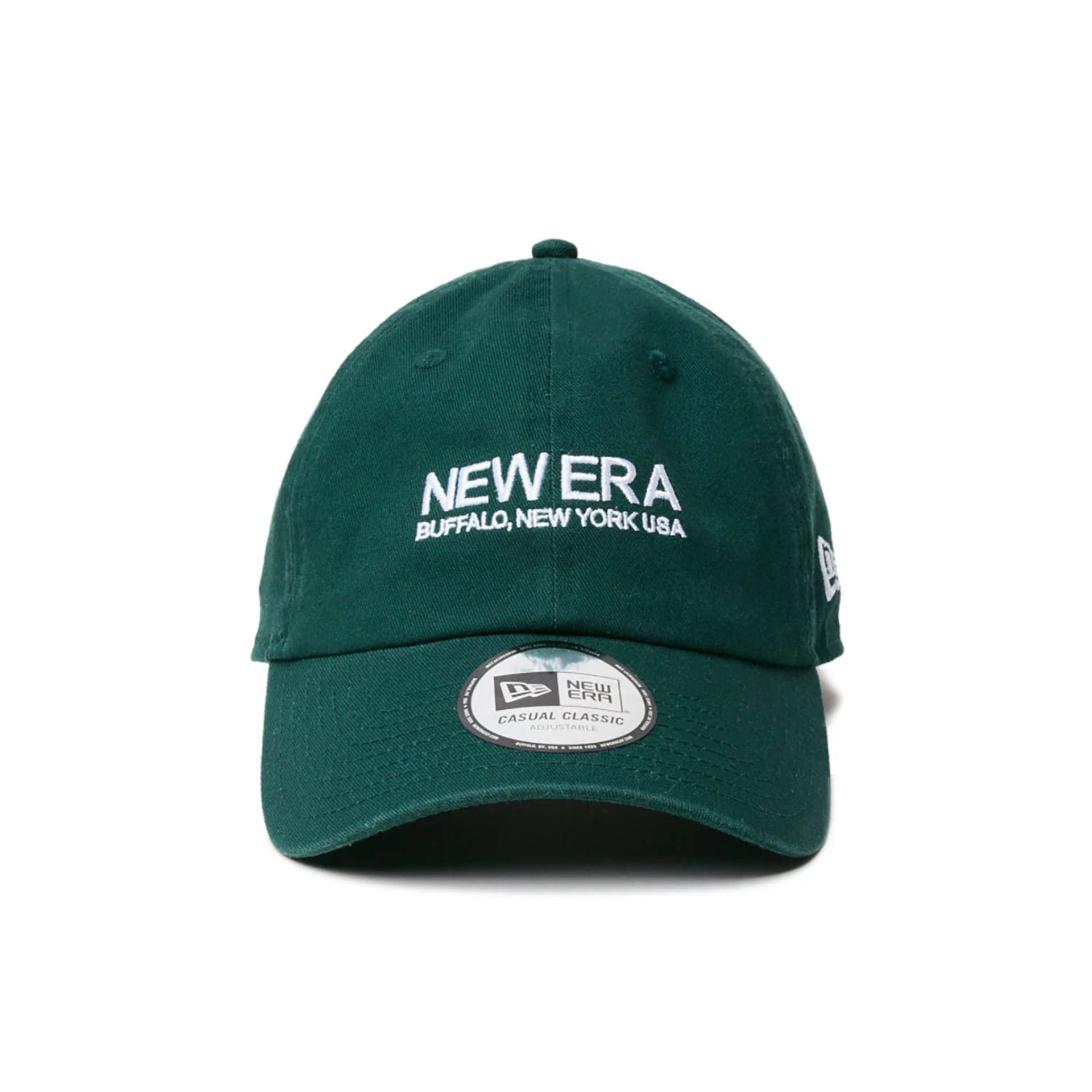 New Era Japan The Origin Strap Logo Dark Green Casual Classic Adjustab