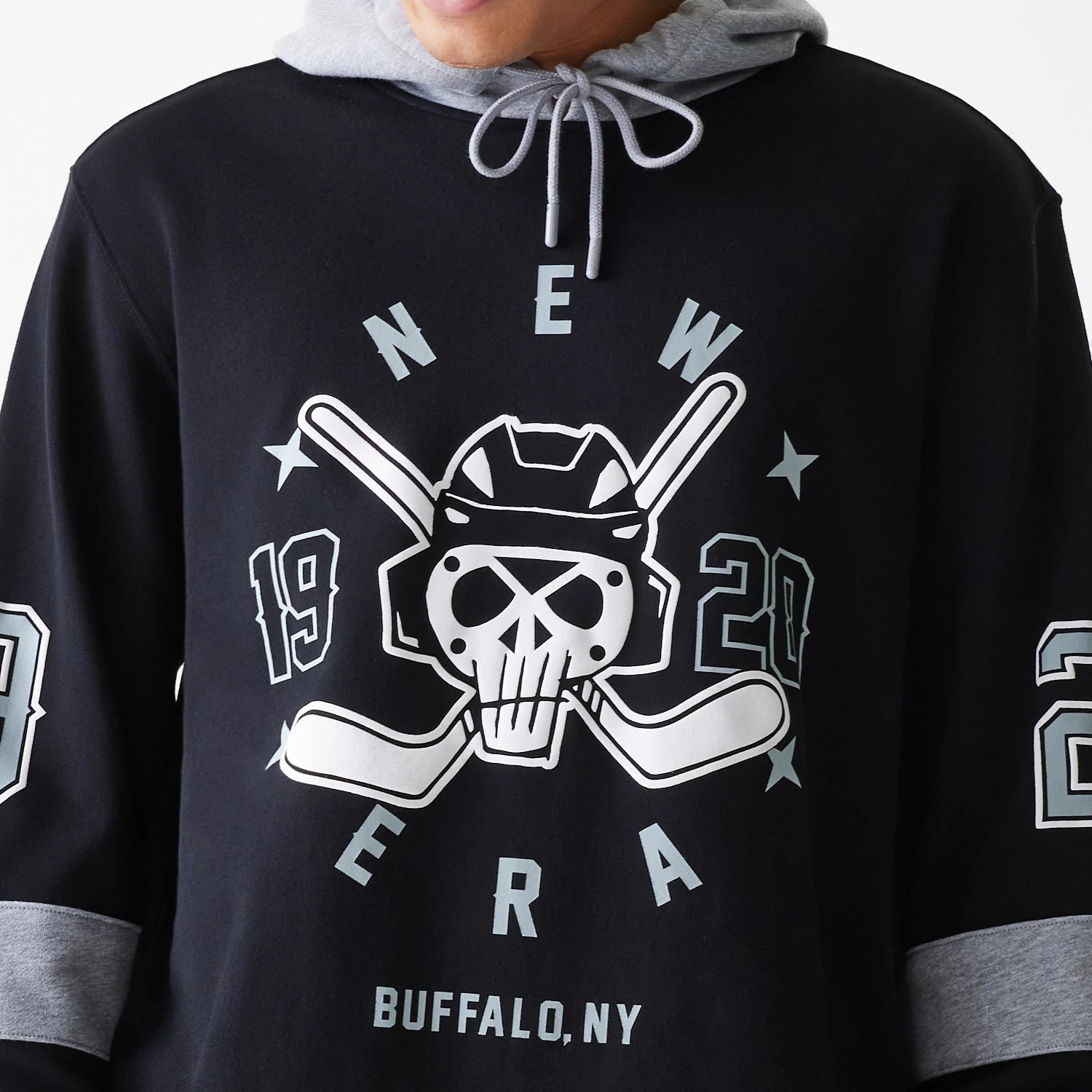 New Era Street Dangle Grey Pullover Hoodie 3