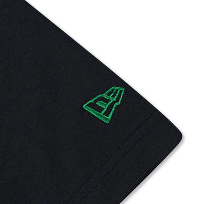 The Male model is wearing New Era Outdoor Earth Day Black T-Shirt 4