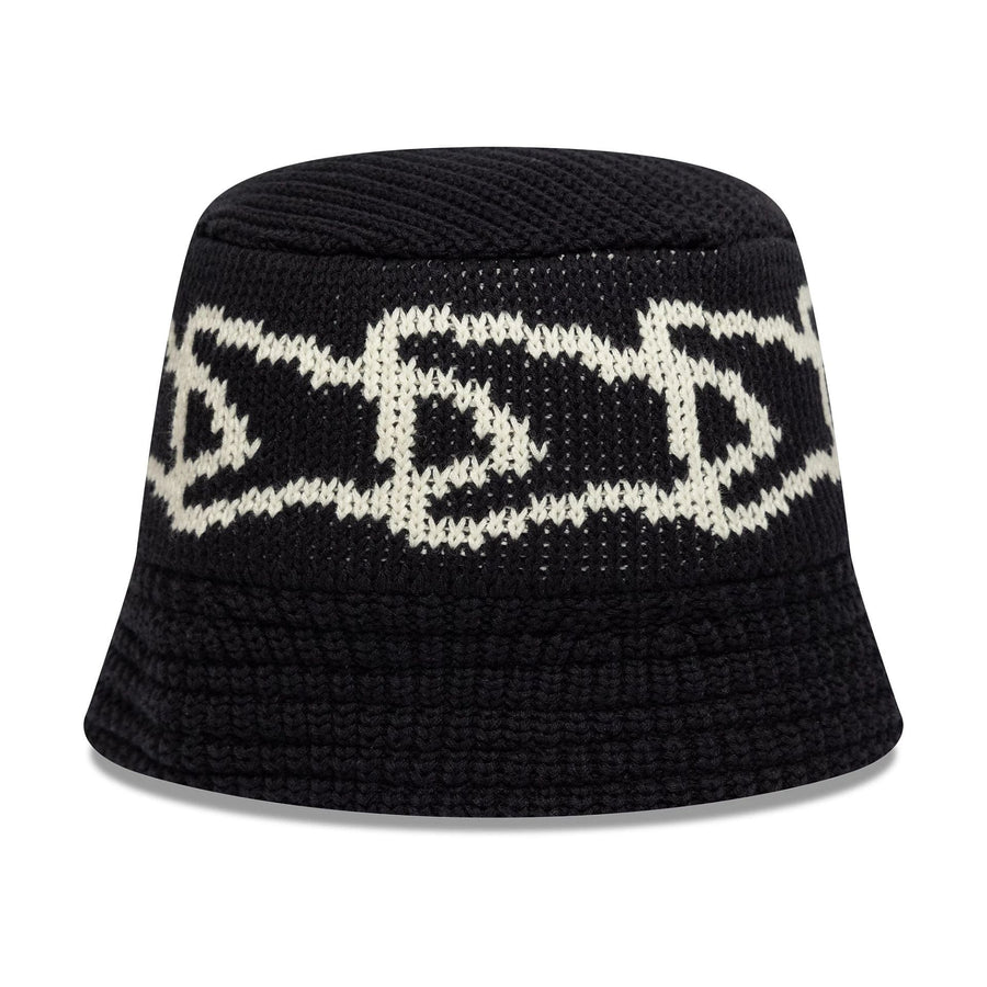 This is a New Era Japan Black Bucket Hat 2