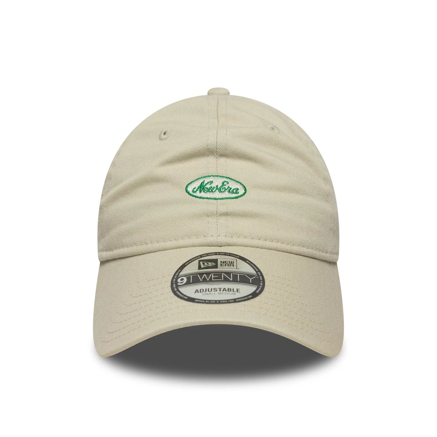 This is a New Era Japan Mini Oval Logo Stone 9TWENTY Adjustable Cap 2