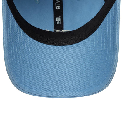 This is a New Era Japan Handwritten Light Blue 9TWENTY Adjustable Cap 7