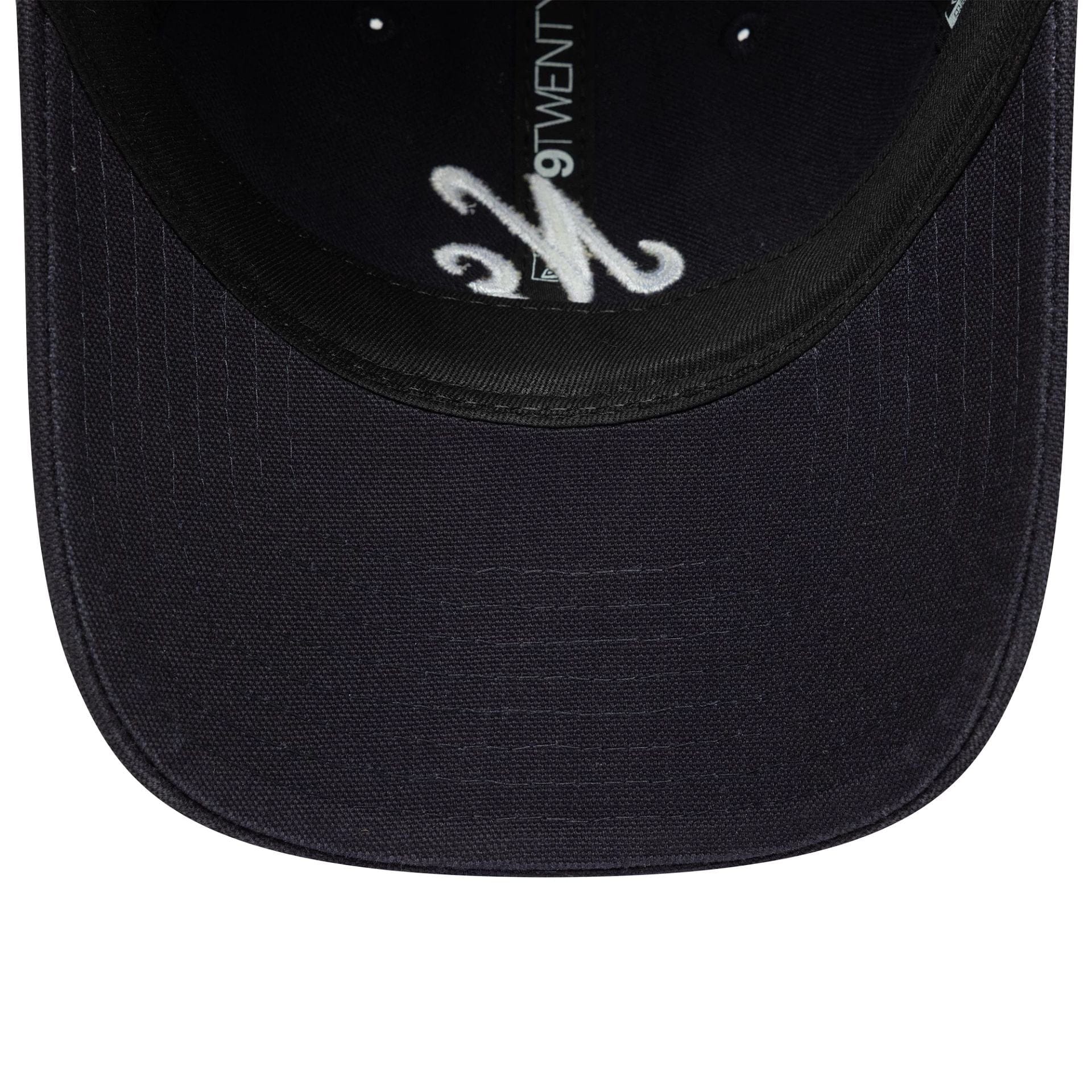 This is a New Era Washed Duck Navy 9TWENTY Adjustable Cap 7