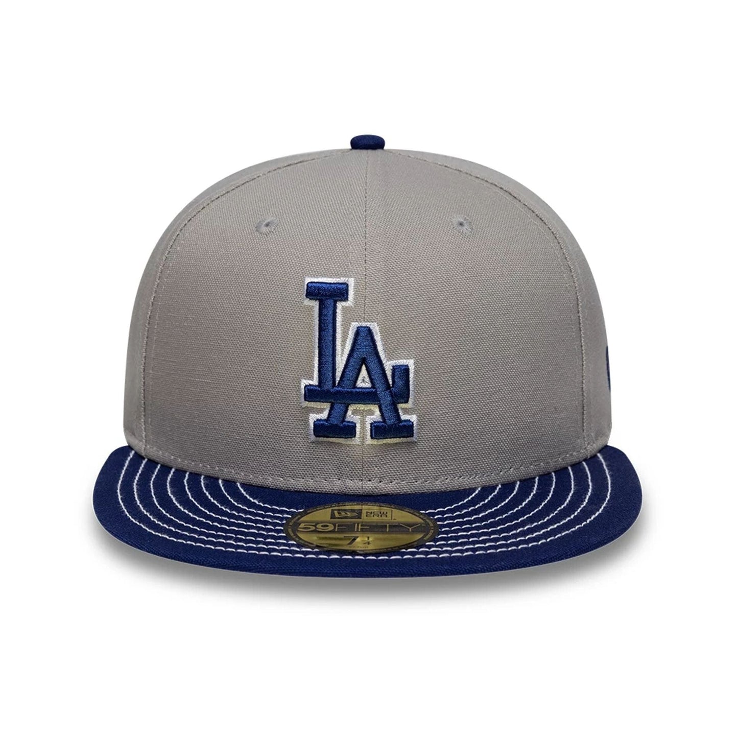 This is a LA Dodgers MLB Duck Series Blue 59FIFTY Fitted Cap 3