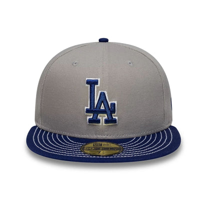 This is a LA Dodgers MLB Duck Series Blue 59FIFTY Fitted Cap 3
