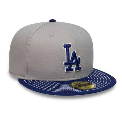 This is a LA Dodgers MLB Duck Series Blue 59FIFTY Fitted Cap 4