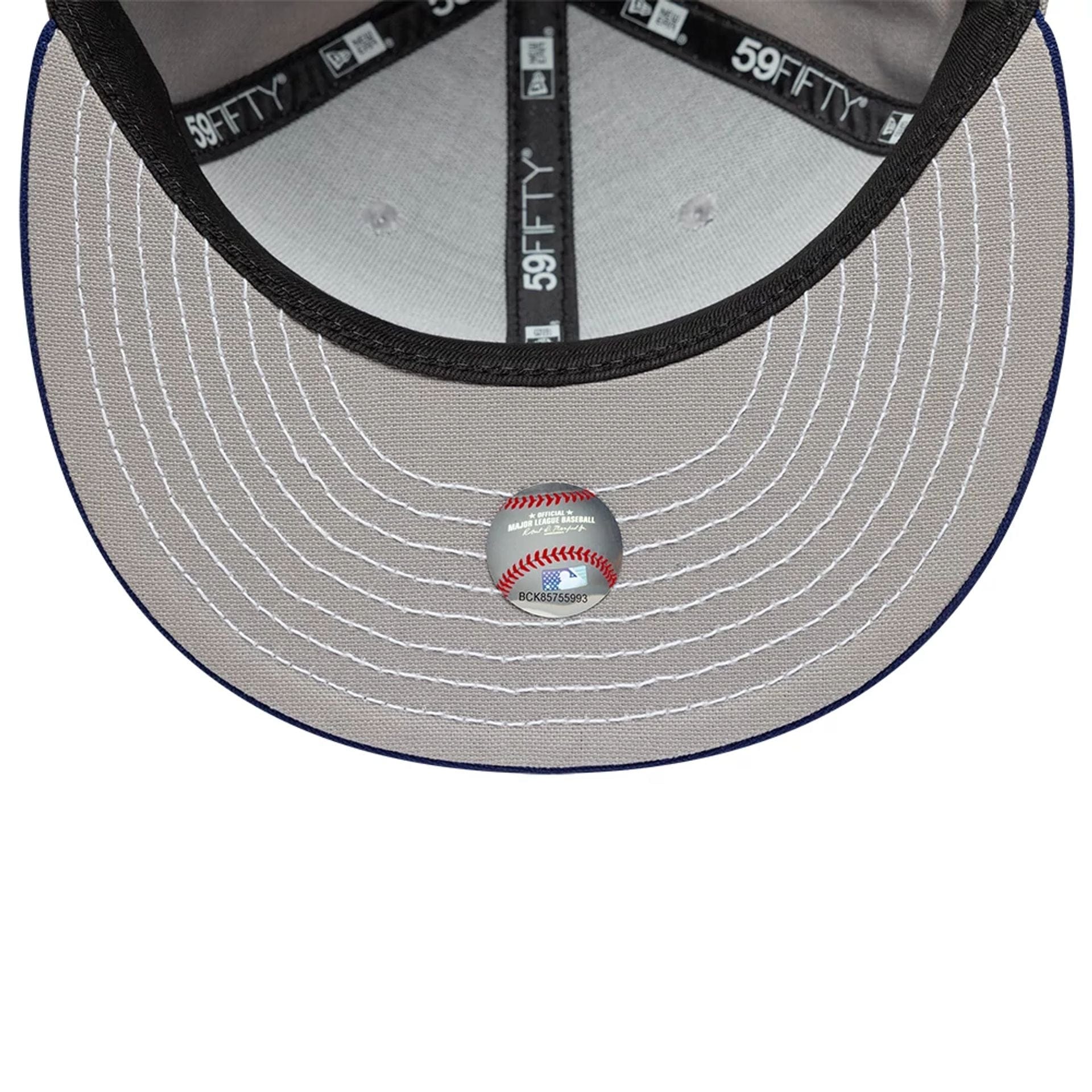 This is a LA Dodgers MLB Duck Series Blue 59FIFTY Fitted Cap 2