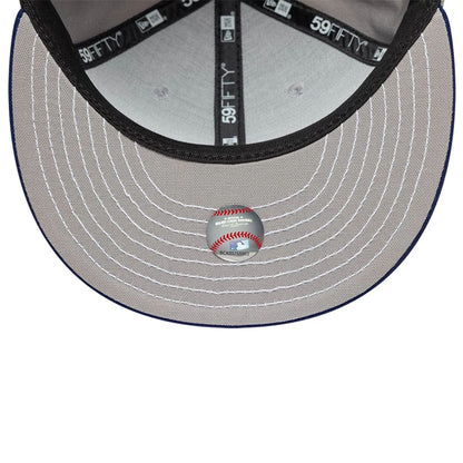 This is a LA Dodgers MLB Duck Series Blue 59FIFTY Fitted Cap 2