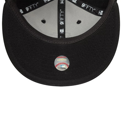 This is a San Francisco Giants MLB X Saint Mxxxxxx Black Retro Crown 9FIFTY Snapback Adjustable Cap 7