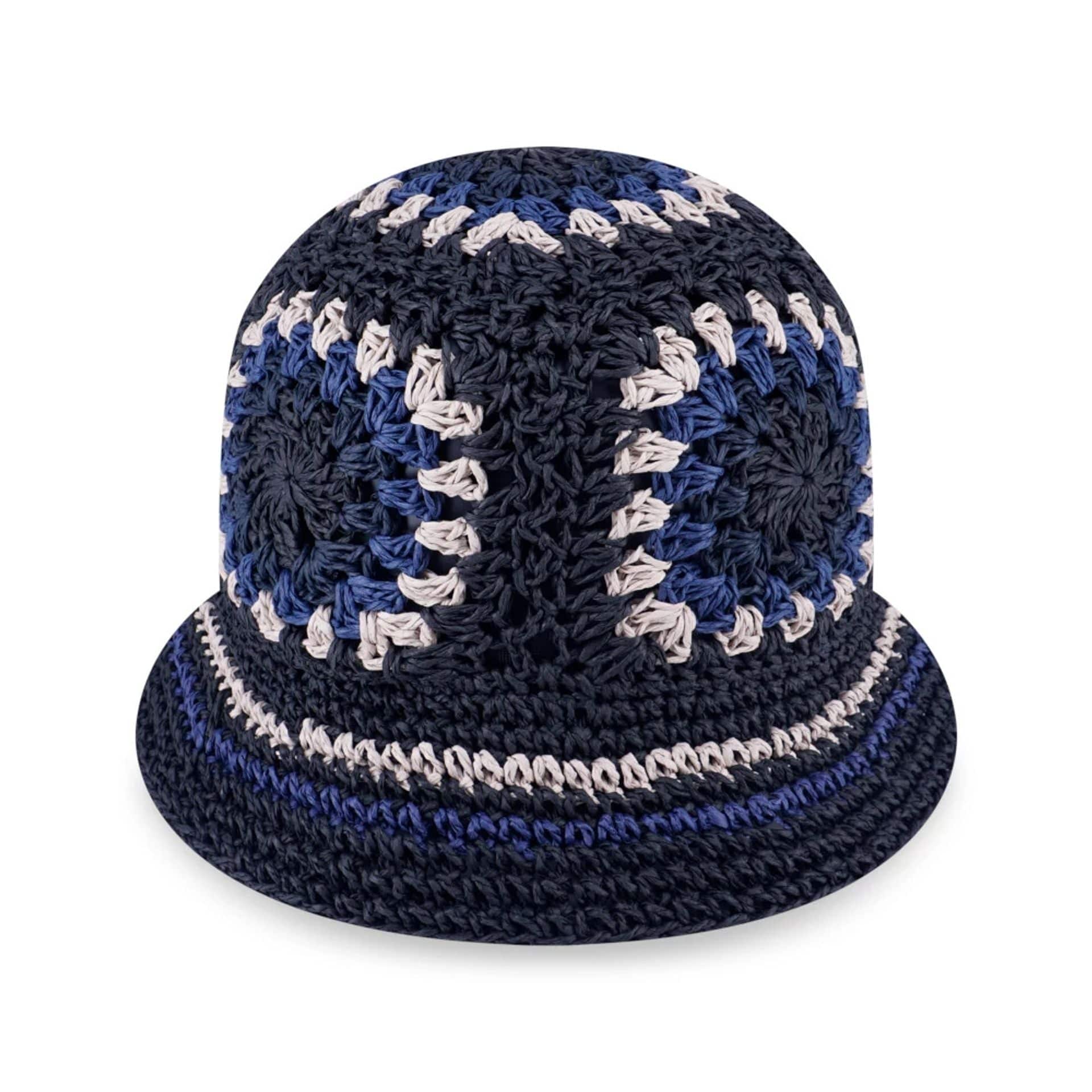 This is a Harvest Merch Blue Explorer Bucket Hat 2