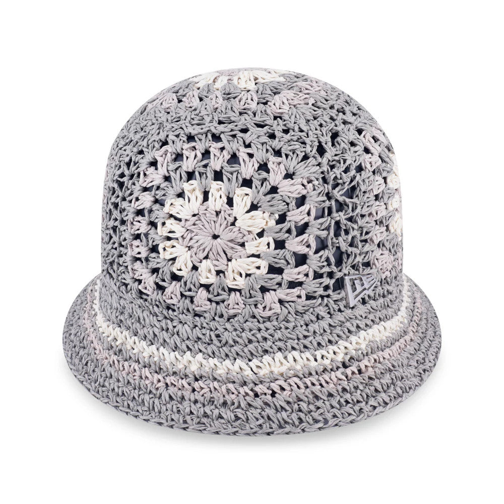This is a Harvest Merch Grey Explorer Bucket Hat 1