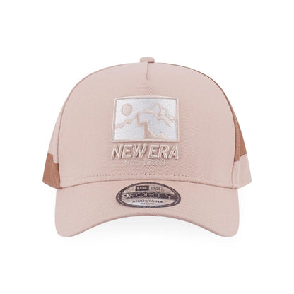 This is a Cordura Cream 9FORTY A-Frame Trucker Adjustable Cap 2