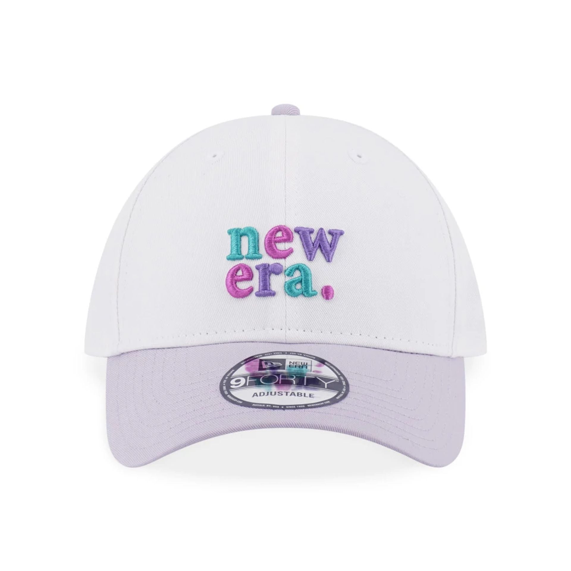This is a New Era 90s Vibe White 9FORTY Adjustable Cap 2