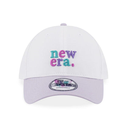 This is a New Era 90s Vibe White 9FORTY Adjustable Cap 2