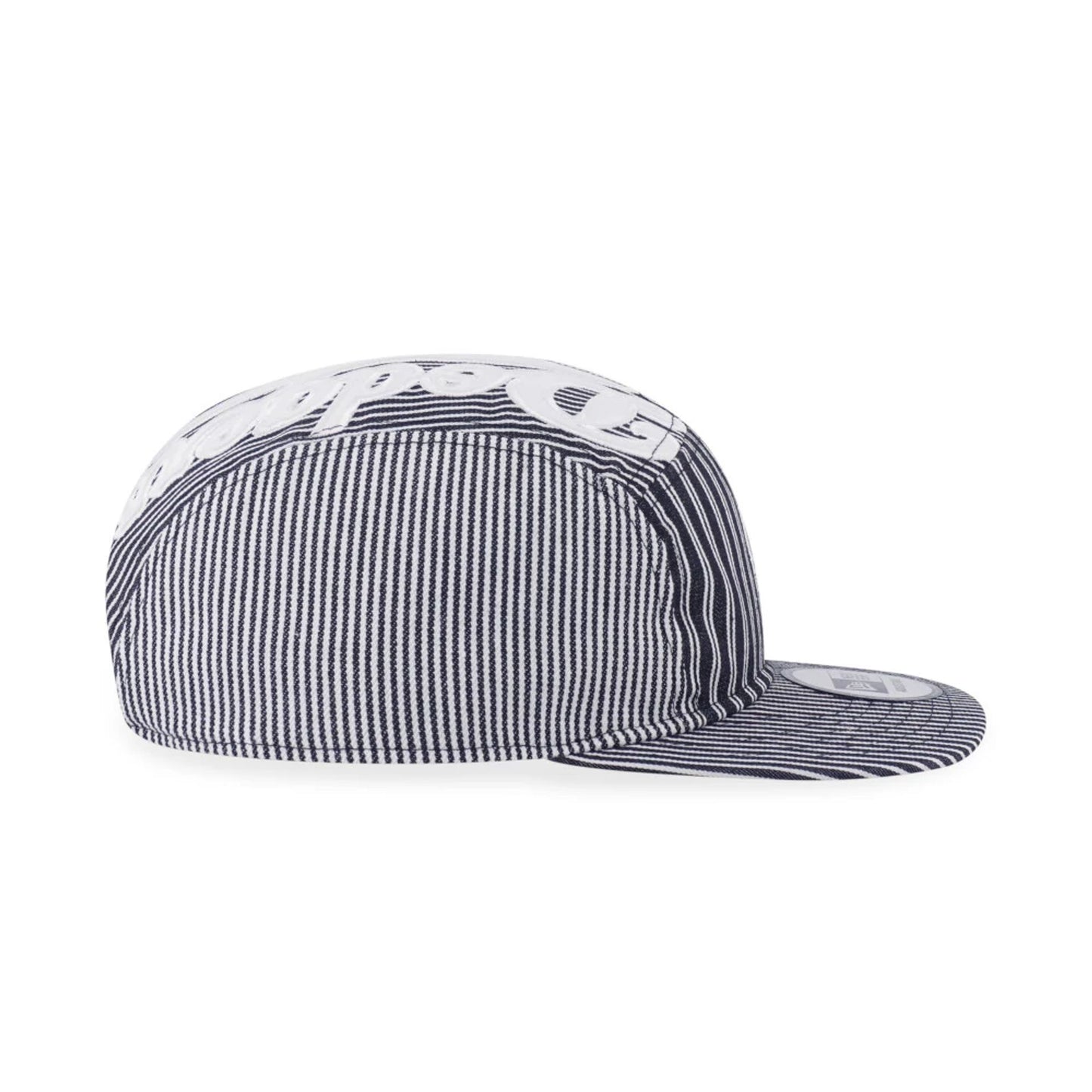 This is a LA Dodgers MLB Patchwork Grey Camper Adjustable Cap 4