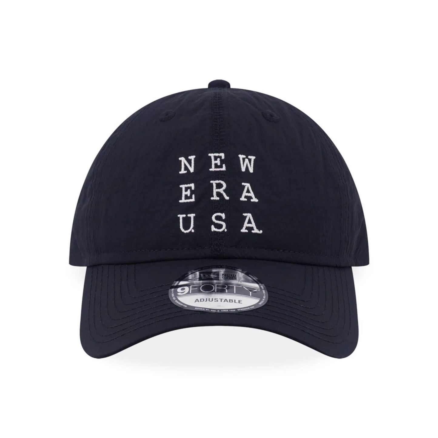 This is a New Era Trail Runner Navy 9FORTY Adjustable Cap 2