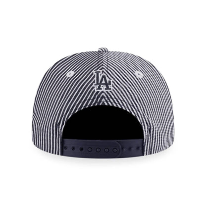 This is a LA Dodgers MLB Patchwork Grey 9FORTY A-Frame Adjustable Cap 3