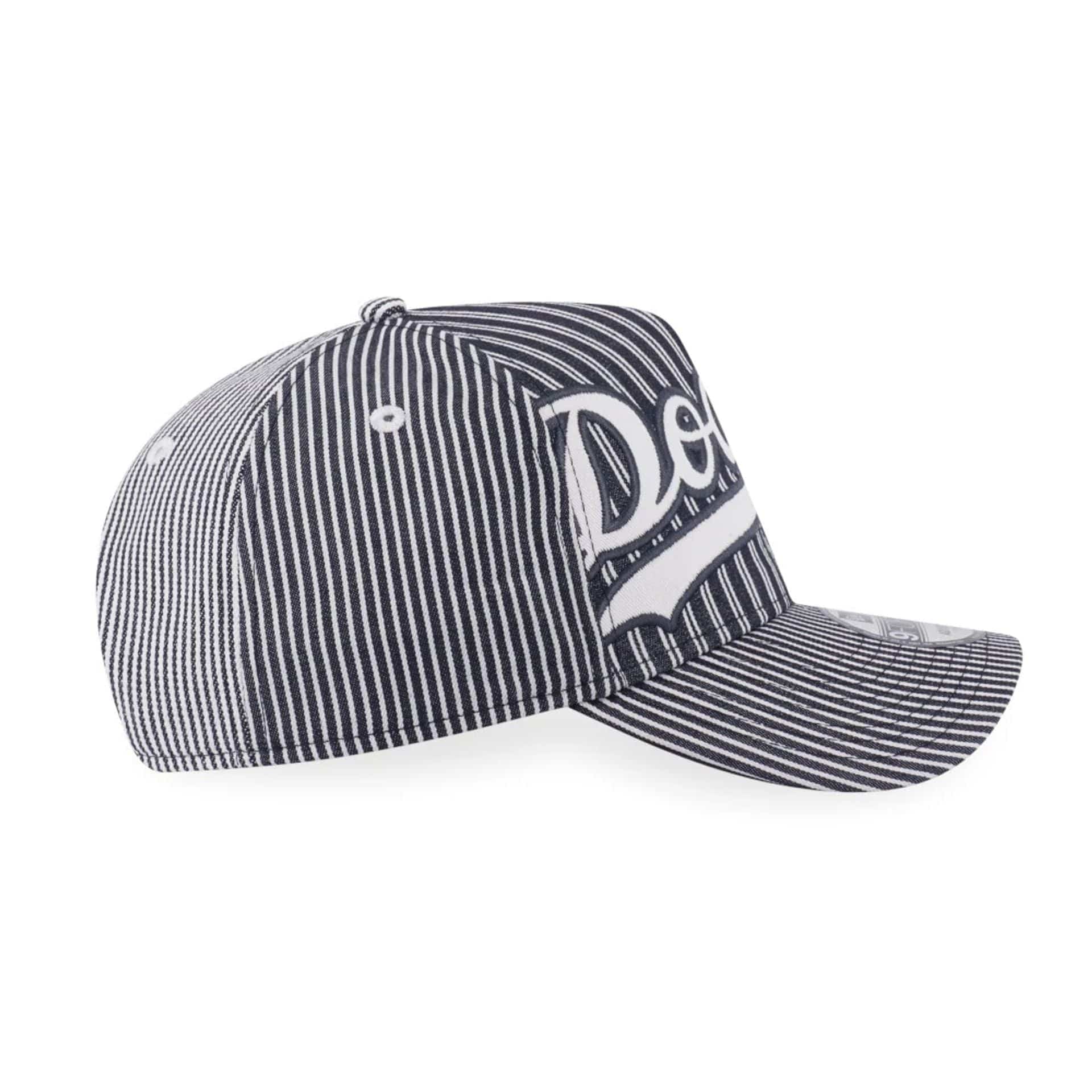 This is a LA Dodgers MLB Patchwork Grey 9FORTY A-Frame Adjustable Cap 4