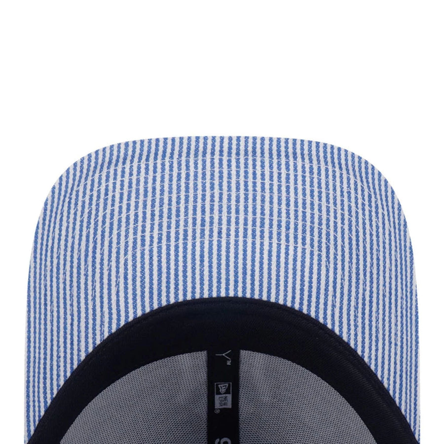 This is a New York Yankees MLB Patchwork Dark Blue 9FORTY Adjustable Cap 4