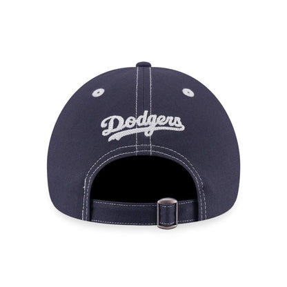 This is a LA Dodgers MLB Patchwork Dark Grey 9FORTY Adjustable Cap 3