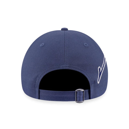 This is a New Era Basic Dark Blue 9FORTY Adjustable Cap 3
