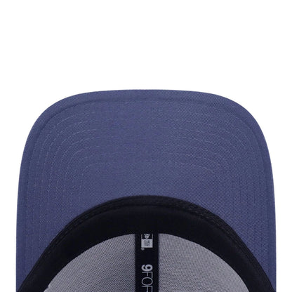 This is a New Era Basic Dark Blue 9FORTY Adjustable Cap 5
