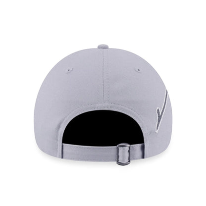 This is a New Era Basic Grey 9FORTY Adjustable Cap 3