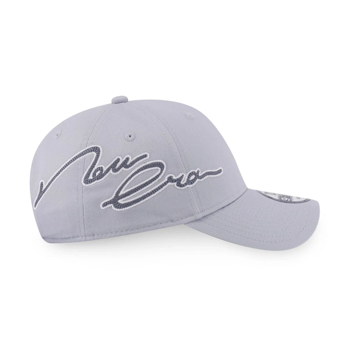 This is a New Era Basic Grey 9FORTY Adjustable Cap 4