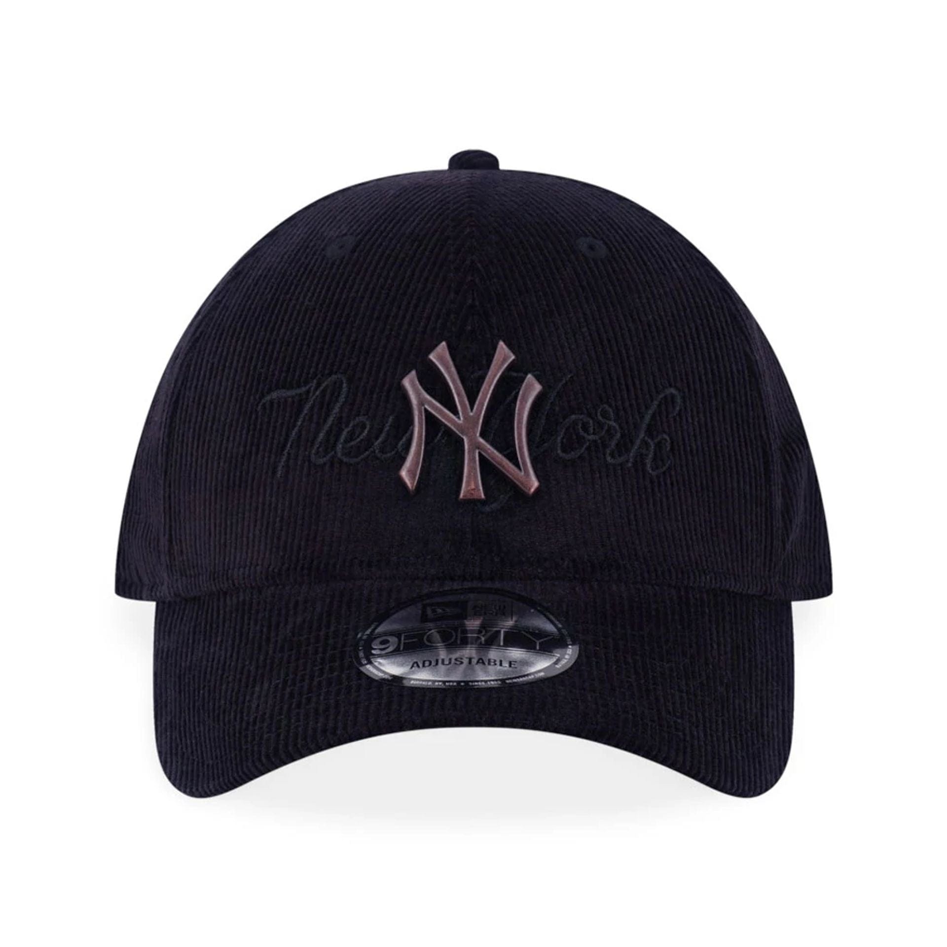 New York Yankees MLB Metal Copper Black 9FORTY Adjustable Cap 2