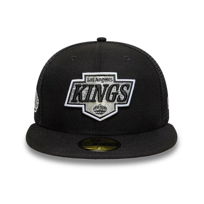 This is a LA Kings NHL Street Culture Black 59FIFTY Fitted Cap 3