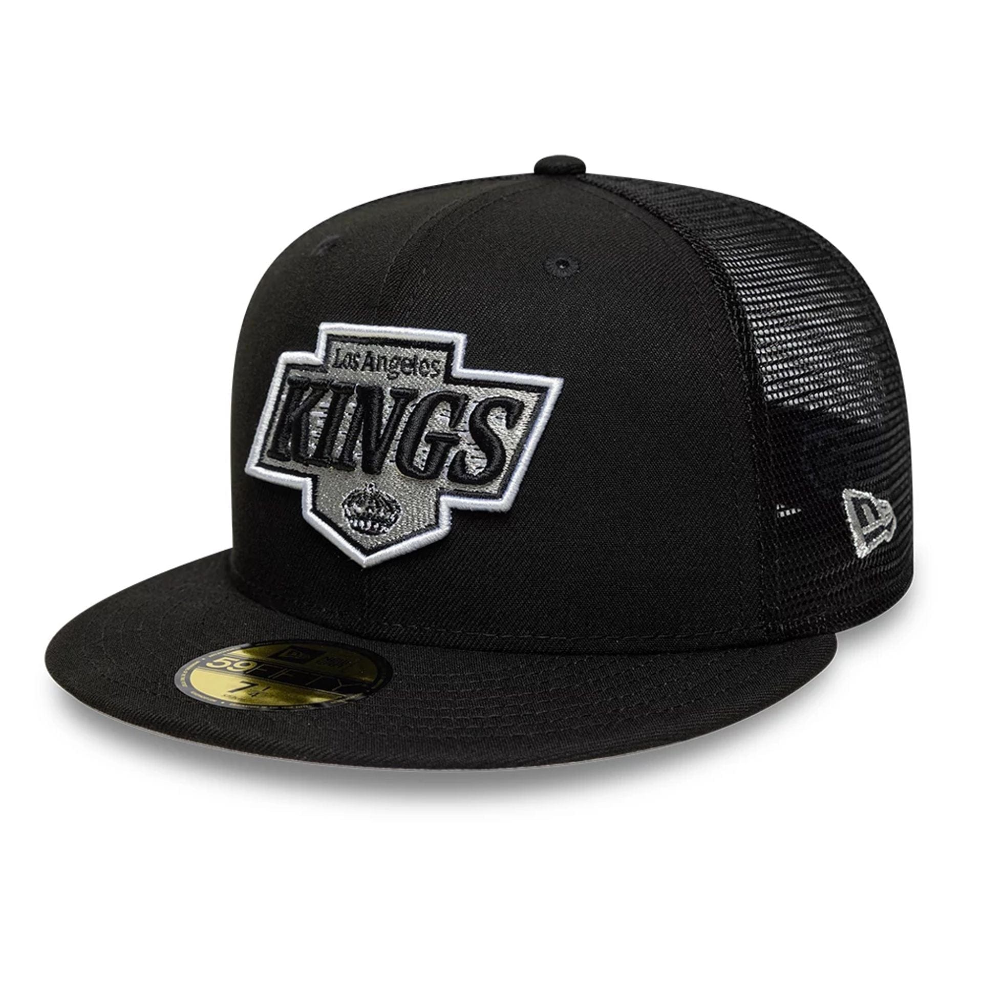 This is a LA Kings NHL Street Culture Black 59FIFTY Fitted Cap 4