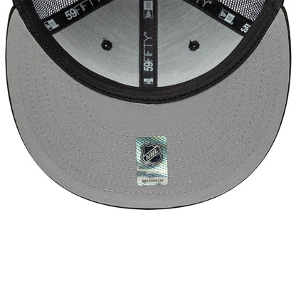 This is a LA Kings NHL Street Culture Black 59FIFTY Fitted Cap 2