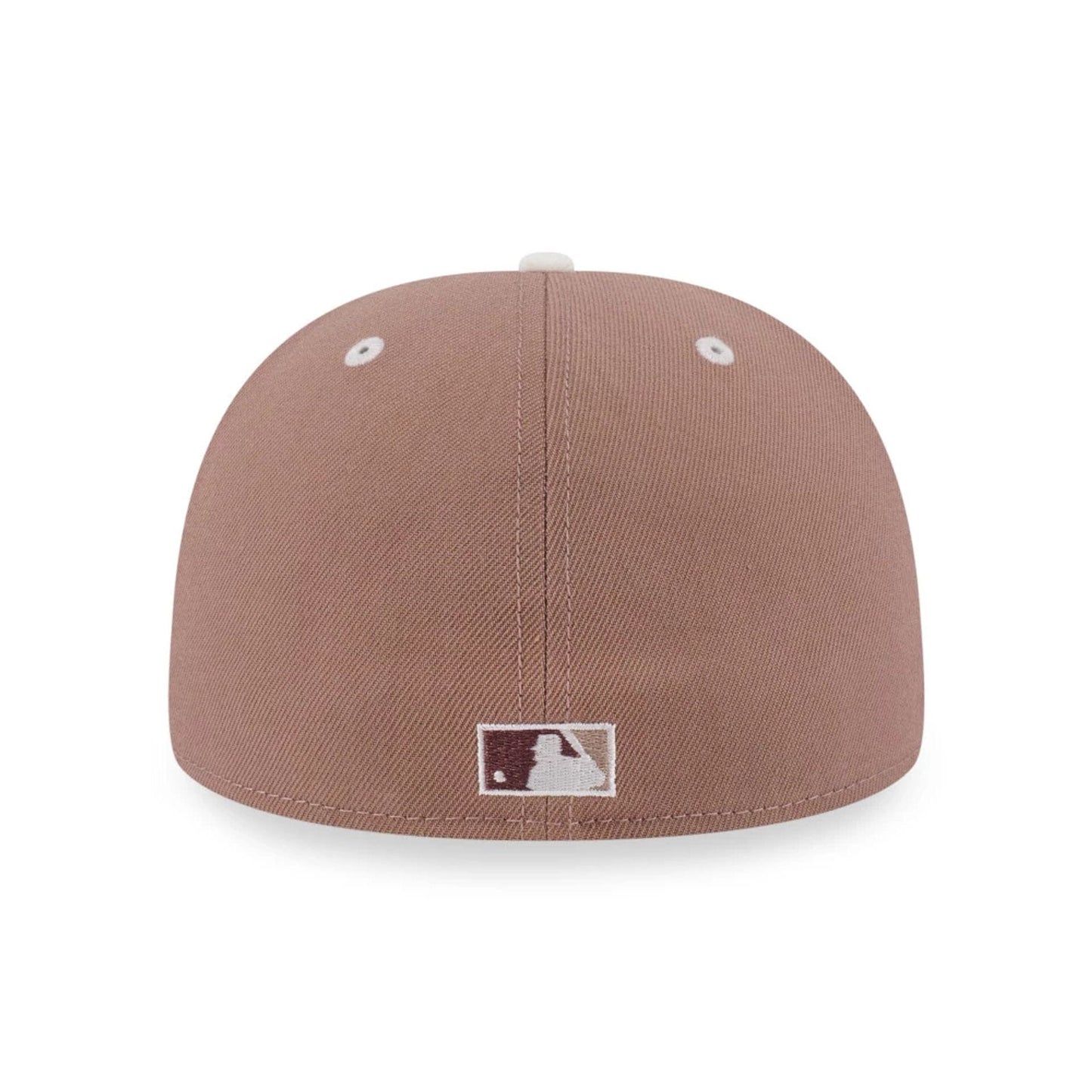 This is a San Diego Padres MLB Iced Latte Beige 59FIFTY Fitted Cap 4