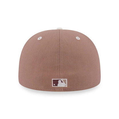 This is a LA Dodgers MLB Iced Latte Beige 59FIFTY Fitted Cap 3