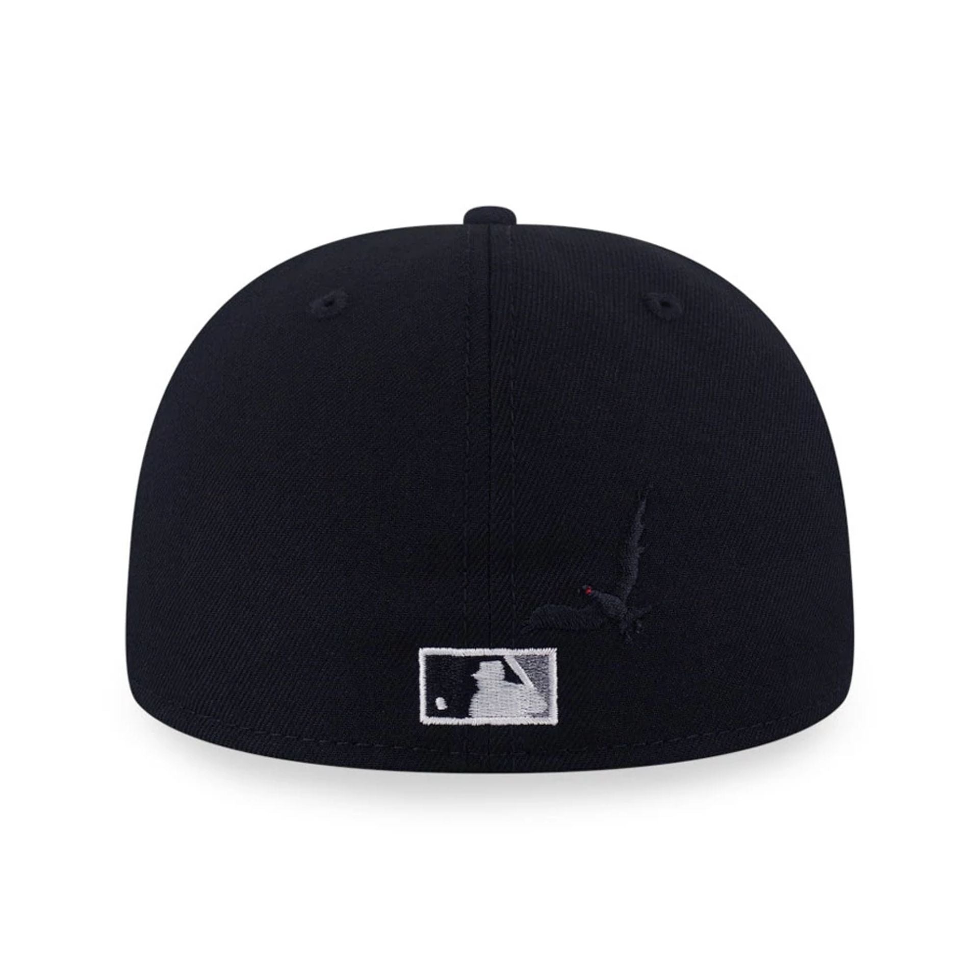 New York Yankees MLB Crows Black 59FIFTY Fitted Cap 4