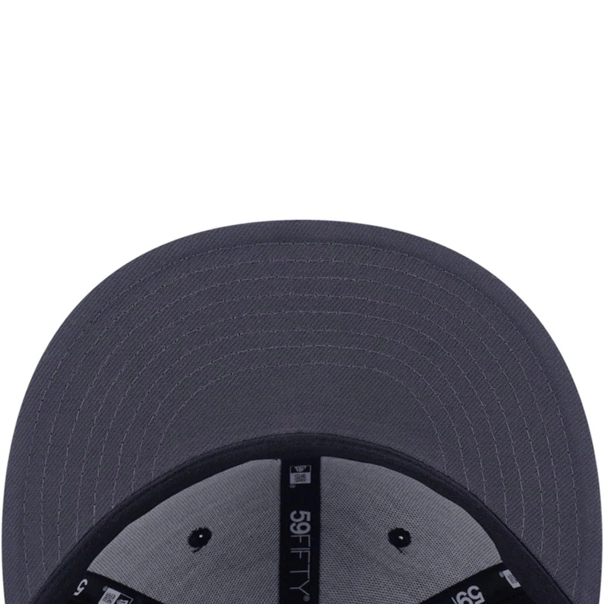 New York Yankees MLB Crows Black 59FIFTY Fitted Cap 5