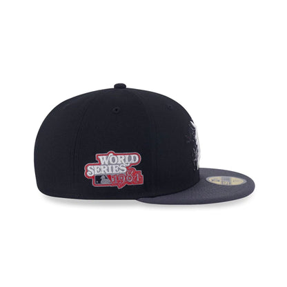 Detroit Tigers MLB Crows Black 59FIFTY Fitted Cap 3